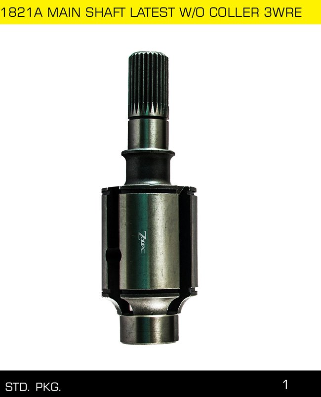 1821A MAIN SHAFT LATEST WO COLLER 3WRE